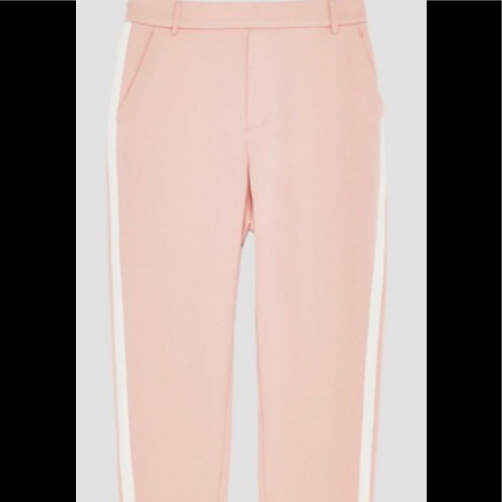 Pink zara trousers